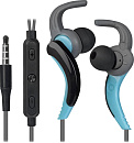 Гарнитура для смартфонов Defender OutFit W765 серый+голубой, вставки