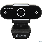 Оклик OK-C012HD черный 1Mpix (1280x720) USB2.0 с микрофоном