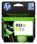666578 Картридж струйный HP 951XL CN048AE желтый (1500стр.) для HP OJ Pro 8100/8600