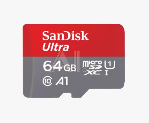 3213352 Карта памяти MICRO SDHC 64GB UHS-I SDSQUAB-064G-GN6MN SANDISK