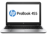 Ноутбук без сумки HP ProBook 455 G4 A9-9410 2.4GHz,15.6"FHD (1920x1080) AG,4Gb DDR4(1),500Gb 7200,DVDRW,48Wh LL,FPR,2.1kg,1y,Silver,Win10Pro (Y8B09EA