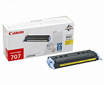 533286 Картридж лазерный Canon 707Y 9421A004 желтый (2000стр.) для Canon LBP-5000/5100
