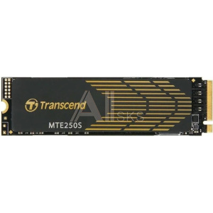 1970394 Накопитель Transcend Твердотельный накопитель/ SSD MTE250S, 2000GB, M.2(22x80mm), NVMe 1.4, PCIe 4.0 x4, 3D NAND, R/W 7100/6500MB/s, IOPs 530 000/420 000, TBW 15