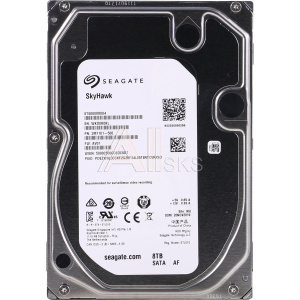 1000673878 Жесткий диск HDD Seagate SATA3 8Tb SkyHawk 7200 256Mb
