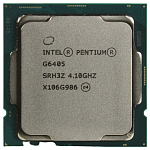 SRH3Z CPU Intel Pentium G6405 (4.1GHz/4MB/2 cores) LGA1200 OEM, UHD Graphics 610 350MHz, TDP 58W, max 128Gb DDR4-2666, CM8070104291811SRH3Z, 1 year