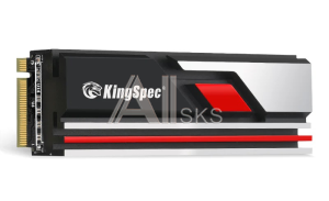 XG7000PRO-512 2280 KingSpec SSD 512GB M.2 2280 PCIe 4.0 x4 NVMe R7400/W4400MB/s 3D TLC MTBF 1M 630000/390000 IOPS 300TBW