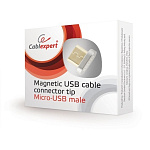 1662443 Cablexpert Адаптер microUSB для магнитного кабеля, коробка (CC-USB2-AMLM-mUM)
