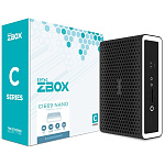Платформа системного блока с ЦПУ Zotac ZOTAC ZBOX NANO, SFF, FANLESS, i7-1355U, 2 DDR5 SODIMM, M.2 SSD, 2.5" SATAIII BAY, 2 GLAN, WIFI, BT, USBDRV, DP