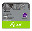 1449621 Картридж ленточный Cactus CS-DK22205 DK-22205 черный на белом 62x30.48 для Brother P-touch QL-500, QL-550, QL-700, QL-800