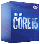 BX8070110400SRH3C CPU Intel Core i5-10400 (2.9GHz/12MB/6 cores) LGA1200 BOX, UHD630 350MHz, TDP 65W, max 128Gb DDR4-2666, BX8070110400SRH3С