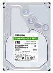 1064601 Жесткий диск Toshiba Original SATA-III 8Tb HDWT380UZSVA Surveillance S300 Pro (7200rpm) 256Mb 3.5"