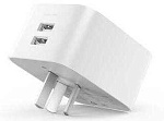 1170154 Умная розетка Xiaomi Mija Smart Plug Enhanced EU VDE Wi-Fi белый (ZNCZ03CM)