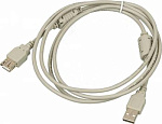 803822 Кабель-удлинитель USB2.0-AM-AF-1.8M-MG USB A(m) USB A(f) 1.8м феррит.кольца серый