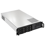 296236 Серверная платформа ExeGate Pro 2U660-HS06 <RM 19", высота 2U, глубина 660, Redundant БП Chicony 2x550W, 6xHotSwap, USB>