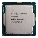 1057217 Процессор Intel Core i5 8600K Soc-1151v2 (3.6GHz/Intel UHD Graphics 630) Box w/o cooler