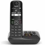 Телефонный аппарат GIGASET AS690A BLACK Телефонный аппарат GIGASET AS690A BLACK