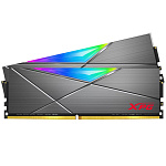 1303652 Модуль памяти ADATA SPECTRIX D50 Gaming DDR4 Общий объём памяти 16Гб Module capacity 8Гб Количество 2 3200 МГц Множитель частоты шины 19 1.2 В RGB сер