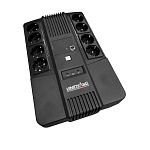 1864048 Импульс ИБП МАСТЕР 800 {800/480 ВА/Вт, LED, USB, RJ11/RJ45, CHRG USB, SCHUKOx8} {MT80107}