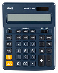 1656442 Калькулятор настольный Deli EM888F-blue синий 12-разр.
