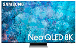 1851017 Телевизор QLED Samsung 75" QE75QN900AUXCE Series 9 нержавеющая сталь 8K Ultra HD 120Hz DVB-T2 DVB-C DVB-S2 USB WiFi Smart TV (RUS)