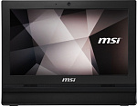 1932930 Моноблок MSI Pro 16T 10M-072RU 15.6" HD Touch Cel 5205U (1.9) 4Gb SSD128Gb HDG CR Windows 11 Professional GbitEth WiFi BT 65W клавиатура мышь Cam черн