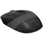 1851087 Мышь беспроводная A4Tech Fstyler FG10 , черный/серый , оптическая, 2000dpi , USB, 4 кнопки [1147564]