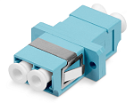 Проходной соединитель Cabeus DLC-DLC-MM-OM3 Проходной соединитель LC-LC duplex, MM-OM3(для многомодового кабеля), корпус пластмассовый (SC Adapter Sim