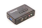 1086107 KVM-переключатель USB 2PORT W/CAB EK-UAK2 EDIMAX