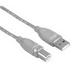 824009 Кабель Hama 00045024 USB A(m) USB B(m) 7.5м серый