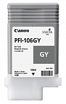 839884 Картридж струйный Canon PFI-106 GY 6630B001 серый для Canon для iPF6300S/6400/6450