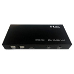 1796173 D-Link DKVM-210H/A1A 2-портовый KVM-переключатель с портами HDMI и USB