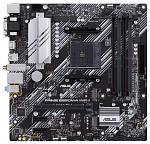 ASUS PRIME B550M-A WIFI II, Socket AM4, B550, 4*DDR4, D-Sub+DVI+HDMI, SATA3 + RAID, Audio, Gb LAN, USB 3.2*8, USB 2.0*4, COM*1 header (w/o cable), mA