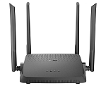 DIR-842/RU/R5A D-Link Беспроводной двухдиапазонный EasyMesh маршрутизатор AC1200 Wave 2, 1x1000Base-T WAN, 4x1000Base-T LAN, 4 внешние несъемные антенны 5 дБи