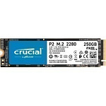 1787490 SSD CRUCIAL M.2 250GB, PCIe Gen 3.0, NVMe, CT250P2SSD8