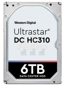 1000560361 Жесткий диск/ HDD WD SAS Server 6Tb Ultrastar 7200 12Gb/s 256MB 1 year warranty