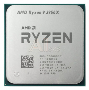 1206183 Процессор AMD Ryzen 9 3950X AM4 (100-100000051WOF) (3.5GHz) Box w/o cooler