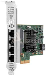 P21106-B21 HPE Intel I350-T4 Ethernet 1Gb 4-port BASE-T Adapter (for Gen10+)