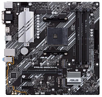 ASUS PRIME B550M-A, Socket AM4, B550, 4*DDR4, D-Sub+DVI+HDMI, SATA3 + RAID, Audio, Gb LAN, USB 3.2*8, USB 2.0*4, COM*1 header (w/o cable), mATX ; 90MB