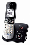 789525 Р/Телефон Dect Panasonic KX-TG6821RUB черный автооветчик АОН