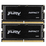 11056009 Память оперативная/ Kingston 32GB 6400MT/s DDR5 CL38 SODIMM (Kit of 2) FURY Impact XMP