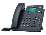 YEALINK SIP-T33G, 4 аккаунта, цветной LCD-экран 2.4" 320х240, PoE, GigE, шт. БП в комплекте