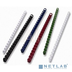 Office Kit Пластиковые пружины BP2030 12 мм черные 100 шт.