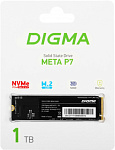 1971807 Накопитель SSD Digma PCIe 4.0 x4 1TB DGSM4001TP73T Meta P7 M.2 2280