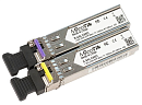 S-4554LC80D MikroTik Pair of SFP modules, S-45LC80D (1.25G SM 80km T1490nm/R1550nm, Single LC-connector) + S-54LC80D (1.25G SM 80km T1550nm/R1490nm, Single LC-con