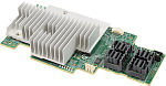 1000393990 Контроллер Intel Celeron Плата контроллера RAID-массива Intel Integrated RAID Module RMS3AC160 with dual core Avago 3316, 12 Gbit/s, Cache 2GB, SAS/SATA, 16 int ports, RAID
