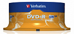 51599 Диск DVD-RW Verbatim 4.7Gb 4x Cake Box (10шт) (43552)
