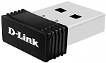 1386791 Сетевой адаптер WiFi D-Link DWA-121/C1A N150 USB 2.0 (ант.внутр.)