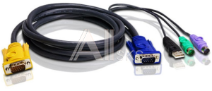 2L-5301UP ATEN USB-PS/2 HYBRID CABLE.; 1.2M*2L-5301UP