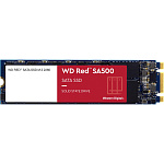 1000689544 Твердотельные накопители/ WD SSD Red SA500 NAS, 2000GB, M.2(22x80mm), SATA3, R/W 560/530MB/s, IOPs 95 000/85 000, DRAM buffer, TBW 1300, DWPD 0.4 (12