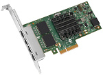 1000341055 Сетевая карта Intel Celeron Intel® Ethernet Server Adapter I350-T4, 4 x Gbit Ports RJ-45, PCI-E x4, iSCSI, NFS, VMDq